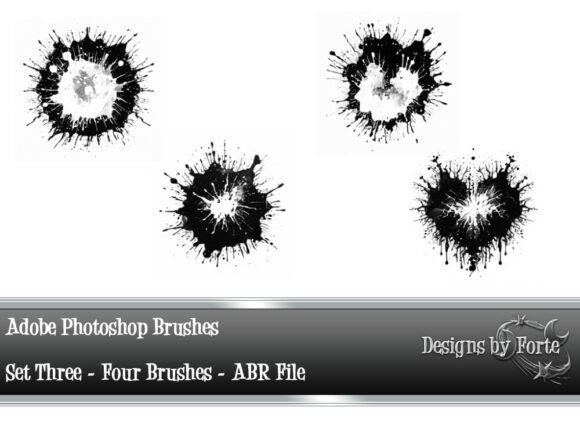 Abstract Adobe Photoshop Brushes Set 3: Elevating Creative Design with Dynamic Texture