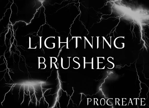 Lightning Brushes for Procreate: Elevating Digital Art with Speed, Style, and Professional Precision