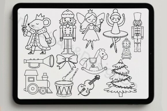 Nutcracker Procreate Brushes for Festive Art