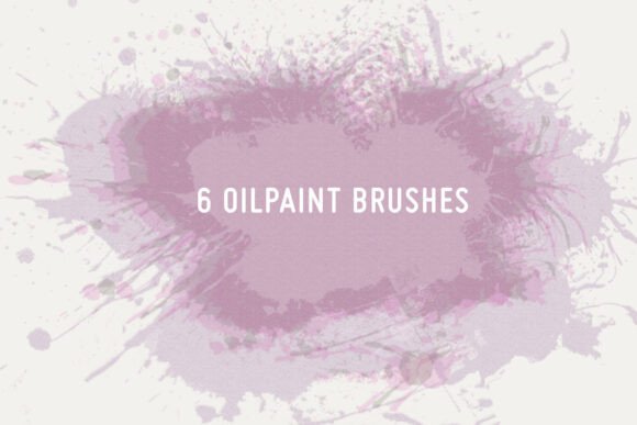 Premium Oil Paint Brushes – Realistic Texture